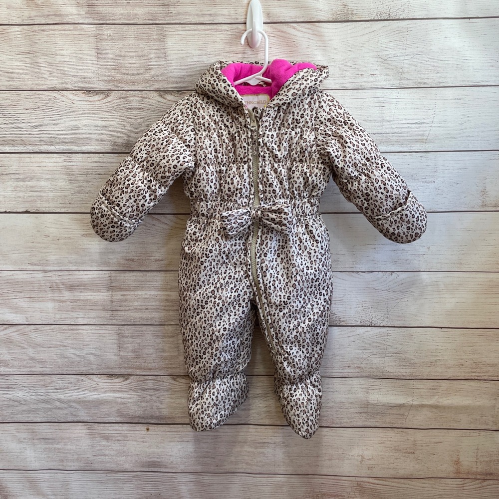 ROTHSCHILD‎ SNOWSUIT IN LEOPARD PRINT